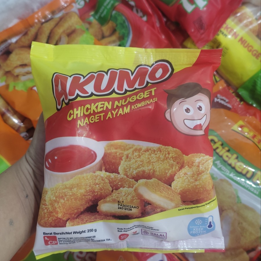 chicken nuget akumo 250gr
